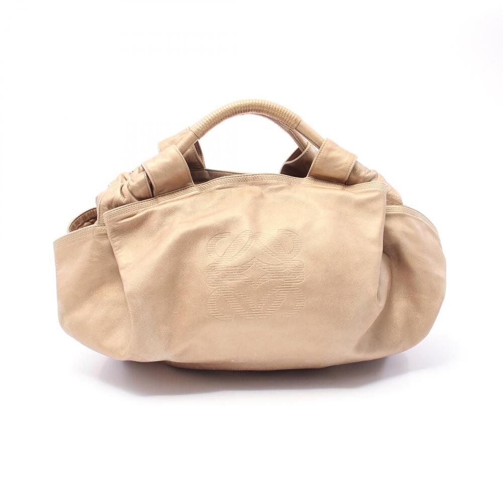 Loewe Nappa Aire Handbag Leather Gold Tone